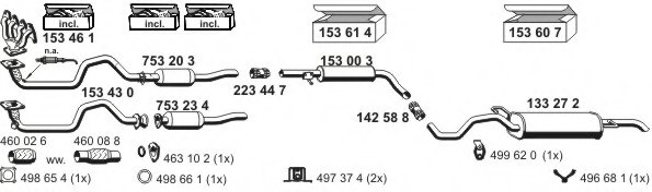 ERNST 070568 Exhaust System